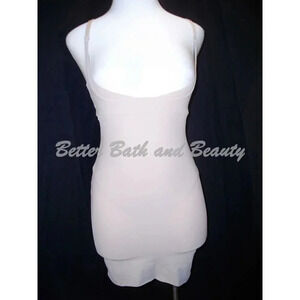 XL Flexees 2541 Take Inches Off Wear Your Own Bra Slip‎ Nude  New with Tags